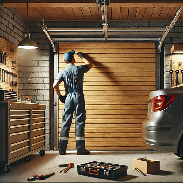 Professional garage door roller replacement in San Antonio